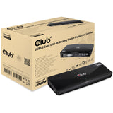 Estación de acoplamiento Club 3D USB 3.0 4K (negro)