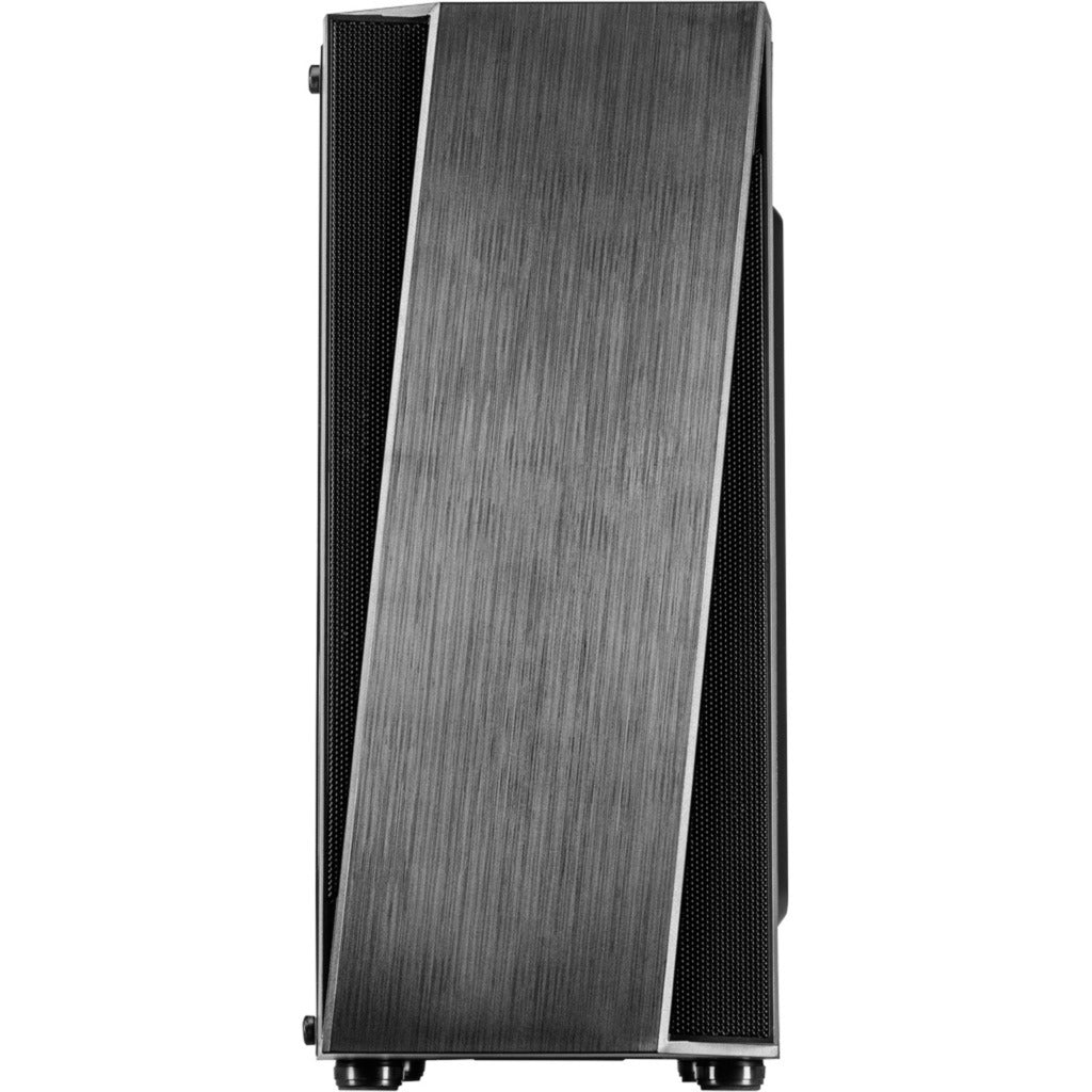 Carcasa midi tower Inter-tech T-11 Televen (negro | 3x USB-A | ventana)
