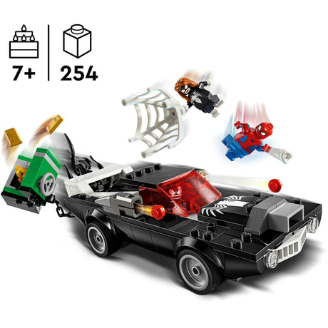 Lego® marvel spider-man vs. el coche clásico de venom - 76309