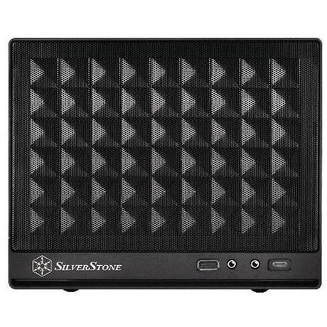 Carcasa minitorre Silverstone sst-sg13b-c (negro | 1x USB-A | 1x USB-C)