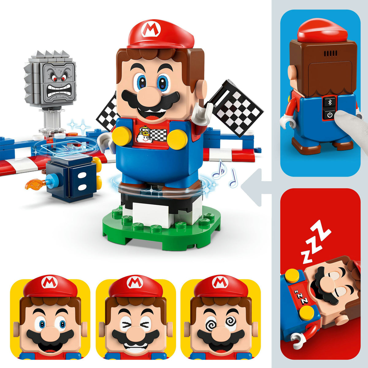 Lego® Super Mario™: Mario Kart™ – Interactive® Mario™ y Standard Kart - 72043