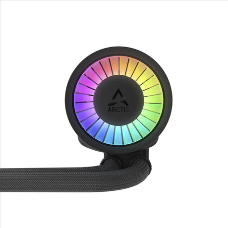 Arctic Liquid Freezer III Pro 280 A-RGB Refrigeración por agua (negro, conector de ventilador PWM de 4 pines)
