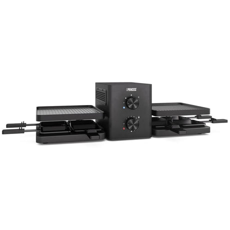 Juego gourmet Princess raclette purify 162660 (negro)