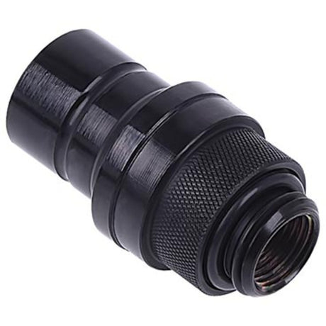 Alphacool eiszapfen enchufe de liberación rápida g1 4 ag - cierre negro profundo (negro)