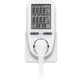Dispositivo de medición profesional del medidor de costo de energía digital Goobay (blanco)
