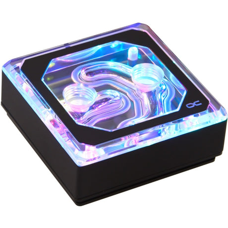 Enfriador de CPU Alphacool eisblock xpx aurora edge acrílico negro (negro transparente)