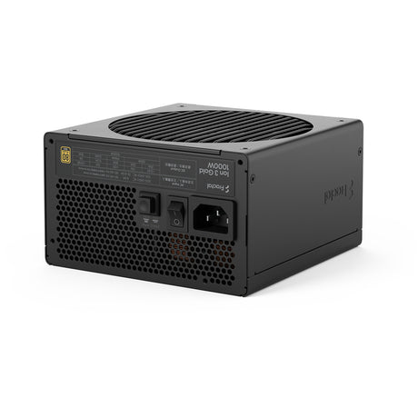 Fractal design ion gold 3 fuente de alimentación modular de 1000 vatios (negro, 1x 12v-2x6, 3x pcie)