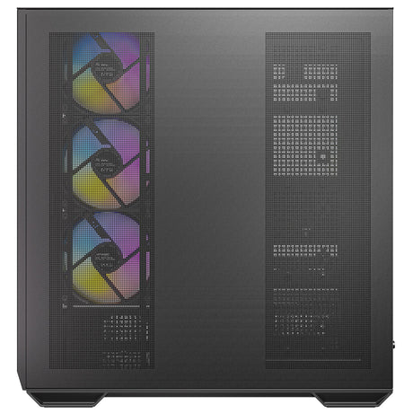 Carcasa torre midi Antec c7 argb (negro | 2x USB-A | 1x USB-C | vidrio templado)