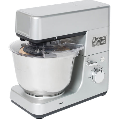 Bestron akm1600s procesador de alimentos 4 en 1 kitchen master pro (plateado)