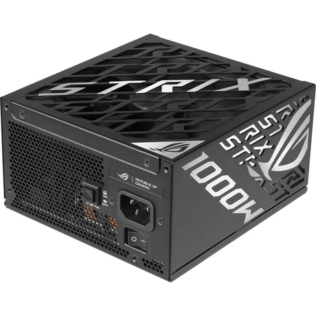 Fuente de alimentación modular asus rog strix platinum de 1000 vatios (negro, 1x 12v-2x6, 4x pcie)