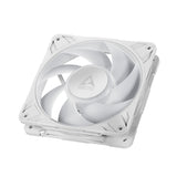 Ventilador de caja Arctic p12 pro a-rgb (blanco, 120 x 120 x 25 mm, pwm)