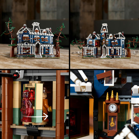 Lego Icons Stranger Things: el kit de construcción de la casa familiar Creel para adultos - 11370