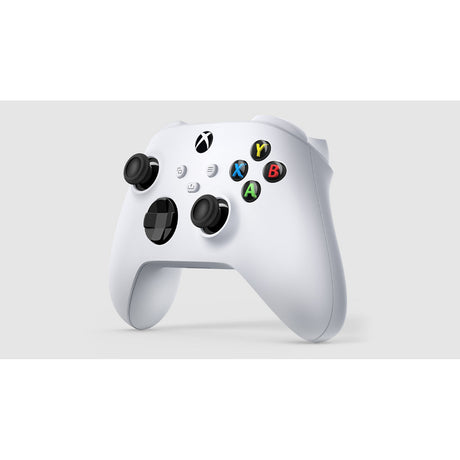 Controlador inalámbrico Microsoft Xbox - robot blanco (blanco, bluetooth)
