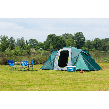 Tienda de campaña Coleman Spruce Falls 4 (verde oscuro, gris claro)