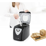 Panificadora Princess 152009 (plata negra, para hacer pan, pasteles, mermelada, yogur y arroz)
