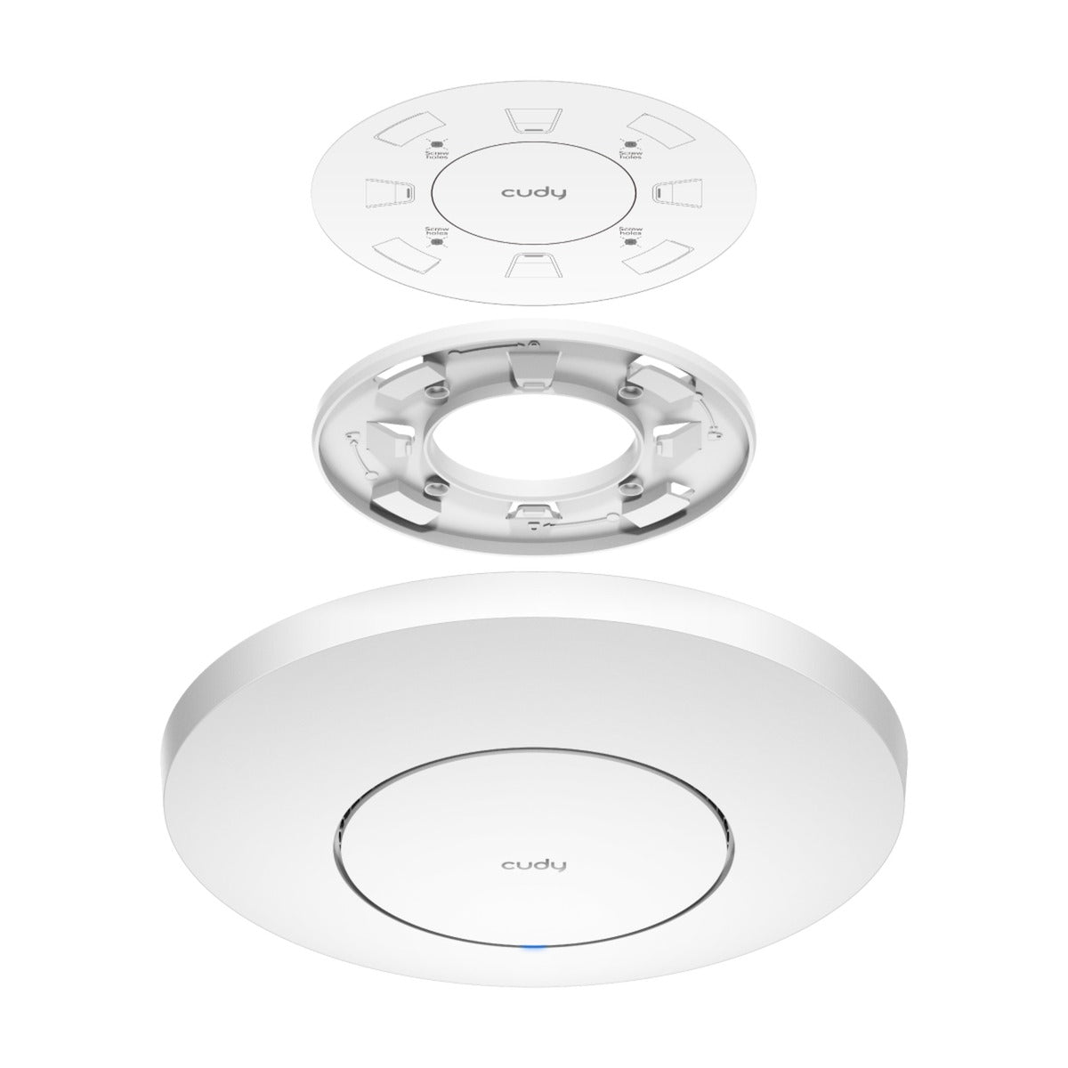 Punto de acceso gigabit wi-fi cudy ac1200 (blanco, malla)