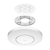 Punto de acceso gigabit wi-fi cudy ac1200 (blanco, malla)