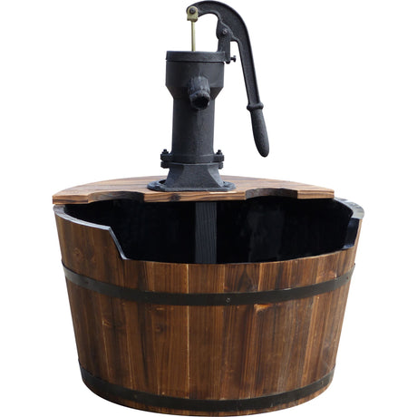 Ubbink - acquaarte - newcastle - fuente de agua - madera