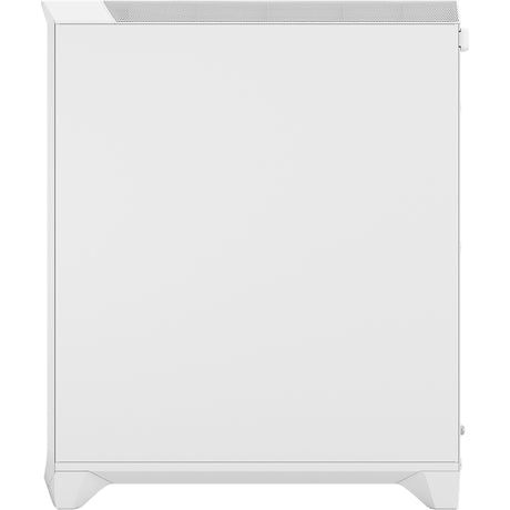 Diseño fractal meshify 3 carcasa de torre midi (blanco | 2x USB-A | 1x USB-C | vidrio templado)