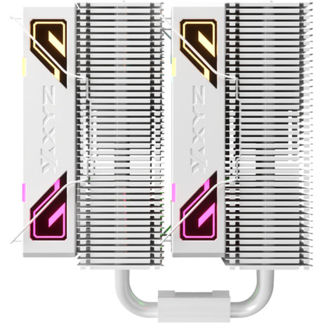 Enfriador de CPU Xyz PC Gear Thermax 6 Duo RGB (blanco, Arbb, Pwm)