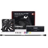Noctua nf-a9x14 hs-pwm chromax.black ventilador de caja (negro, 92 x 92 x 14 mm)