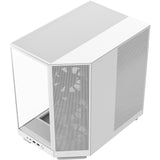 Carcasa midi tower nzxt h6 flow (blanco | 2x USB-A | 1x USB-C | vidrio templado)