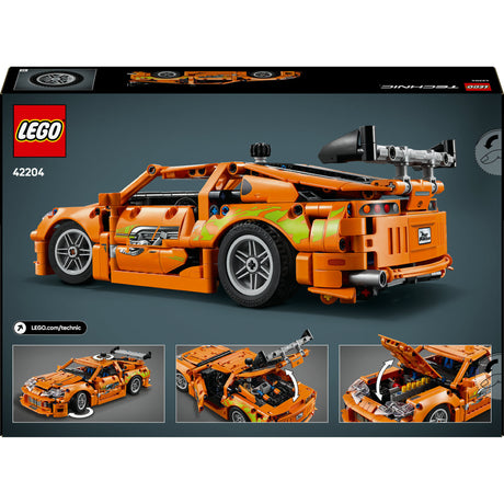 Lego® technic juego toyota supra mk4 rápido y furioso - 42204
