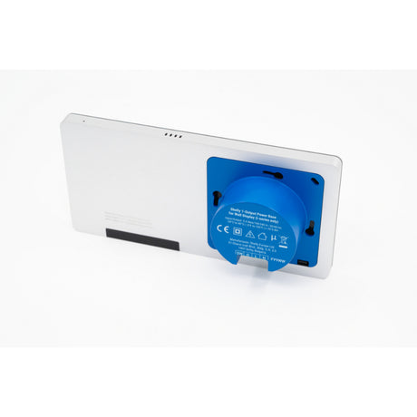 Panel de control Shelly wall display x2i (plateado, pantalla táctil, Wi-Fi 6, Bluetooth 5.4)