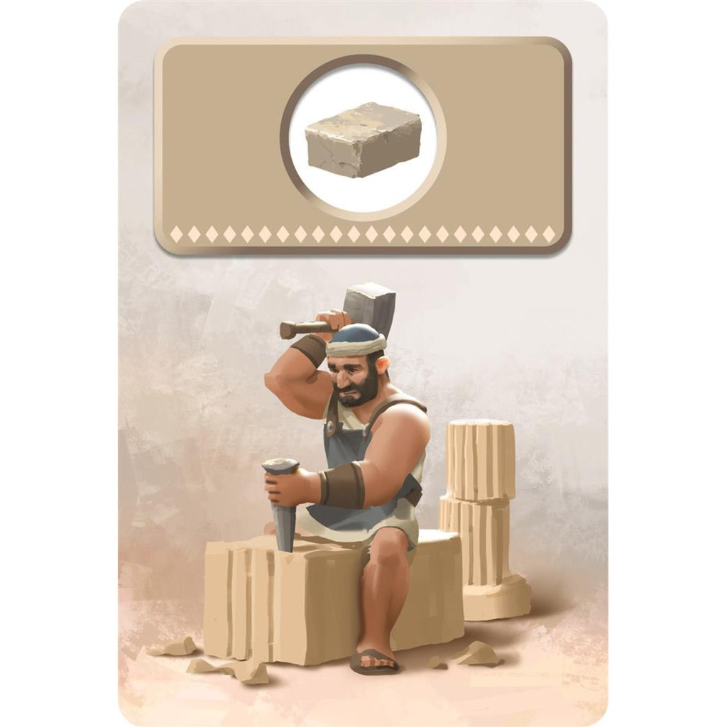 Asmodee 7 Wonders: juego de mesa de arquitectos (holandés, 2 - 7 jugadores, 25 minutos, a partir de 8 años)