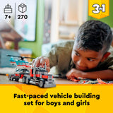 Camión Lego Creator 3 en 1 con helicóptero - 31146