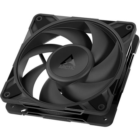 Ventilador de caja Arctic p12 pro (negro, 120 x 120 x 25 mm, pwm)