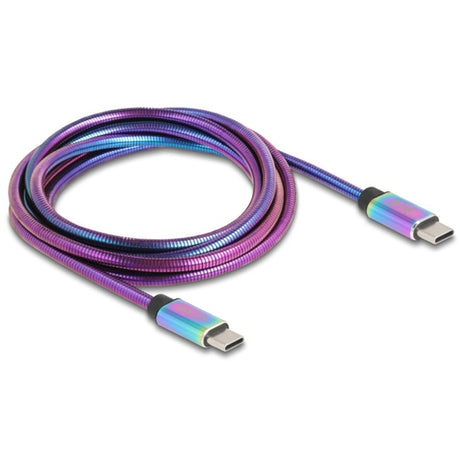 Delock Cable USB 2.0 USB-C, 2 metros (multicolor)