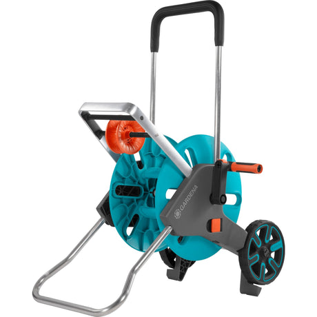 Carro para manguera Gardena aquaroll m easy (gris turquesa, 18515-20)