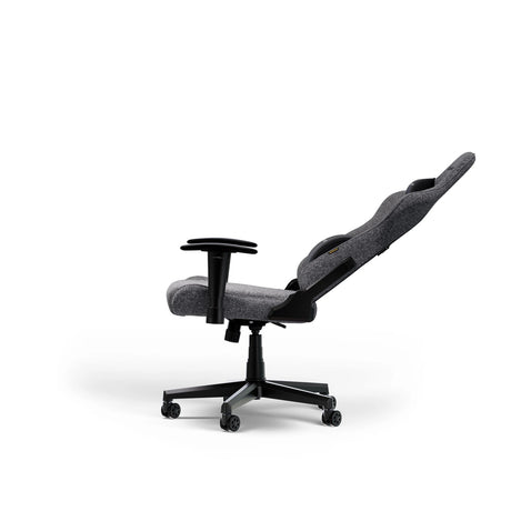 Silla gaming Dxracer prince l de tela gris (gris)