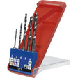 Juego de brocas helicoidales Kwb HSS Juego de brocas de 5 piezas (2-6 mm)