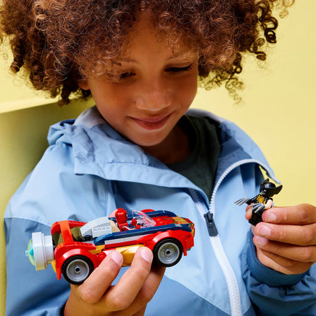 Lego super heroes 76336 marvel spider-man car vs. lobezno envenenado
