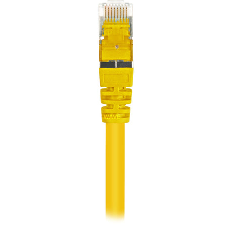 Cable de red Sharkoon SFTP, RJ-45 con Cat.6 (amarillo, 0,5 metros)