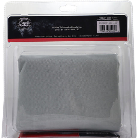 Funda para ahumador Bradley - Funda protectora original para ahumador btwrc6 de 6 rejillas (negra)