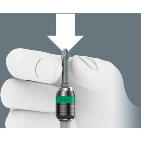 Wera bit-safe 61 universal 1, juego de puntas de 61 piezas (negro verde)