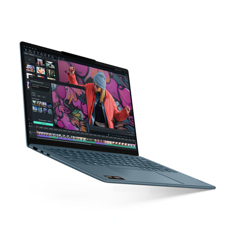 Lenovo yoga slim 7 14akp10 (83jy008mmh) 14 copilot+ laptop (blauwgroen | ryzen ai 5 340 | radeon 840m | 16 gb | 512 gb ssd)