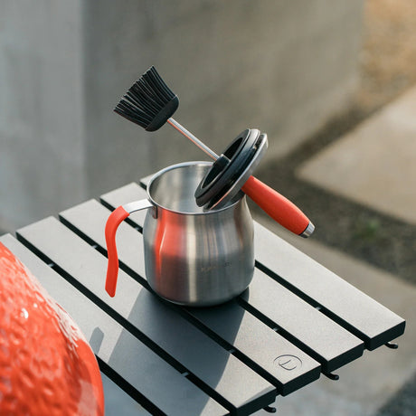 Olla para hilvanar de acero kraft Kamado Joe (1 litro)