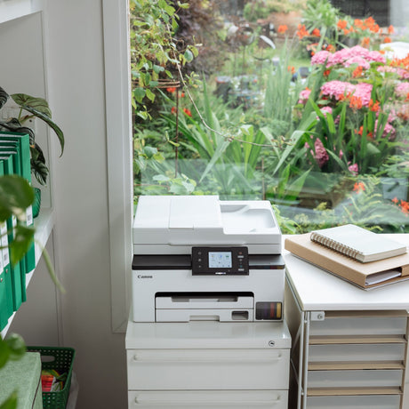 Impresora de inyección de tinta todo en uno Canon maxify gx2051 con función de fax (blanco, impresión, copia, escaneo, fax, Wi-Fi)