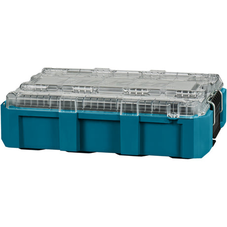 Makita Maktrak Organizer Caja de herramientas mediana P-91045 (Azul Negro)