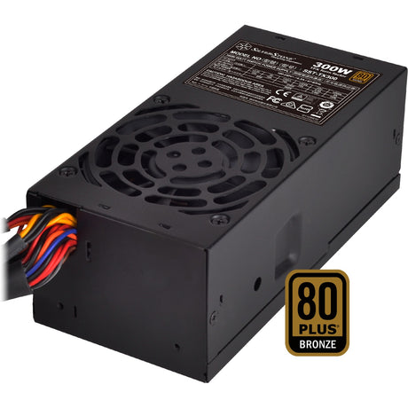 Fuente de alimentación Silverstone tfx tx300 de 300 vatios (negra)