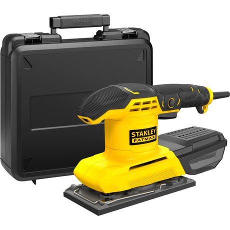 Lijadora orbital stanley fatmax 280w 1 3 hojas (amarillo negro)