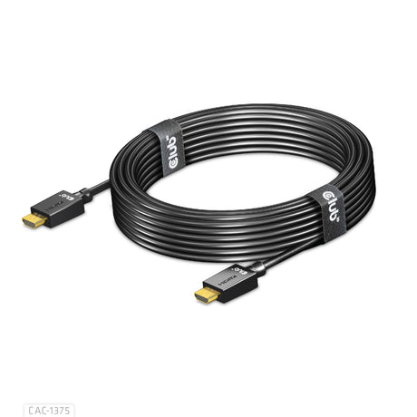 Cable Club 3D de ultra alta velocidad HDMI 2.1 certificado macho-macho (negro, 5 metros, 4K 120Hz, 8K 60Hz, 48Gbps)