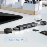 Lector de tarjetas 3 en 1 Icy box ib-cr203-cu3 (negro)
