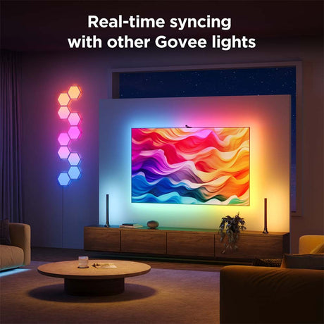 La iluminación de Govee Smart TV importa - retroiluminación 3s de 55-65 pulgadas - edición de Netflix