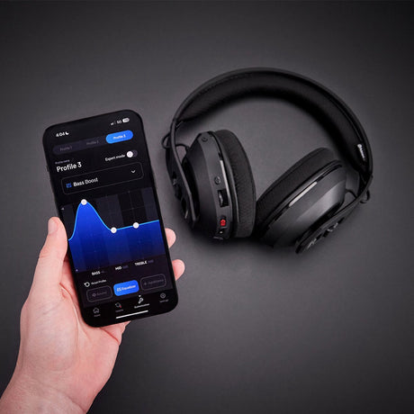 Auriculares supraaurales para juegos nacon rig 600 pro hs (negro, playstation 5, playstation 4, windows, nintendo switch, android, ios)