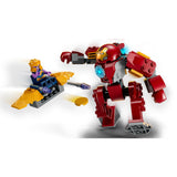 Lego marvel - juguetes de construcción iron man hulkbuster vs. thanos (76263)
